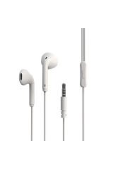 Zore ER06 3.5mm Kulaklık - Beyaz Beyaz