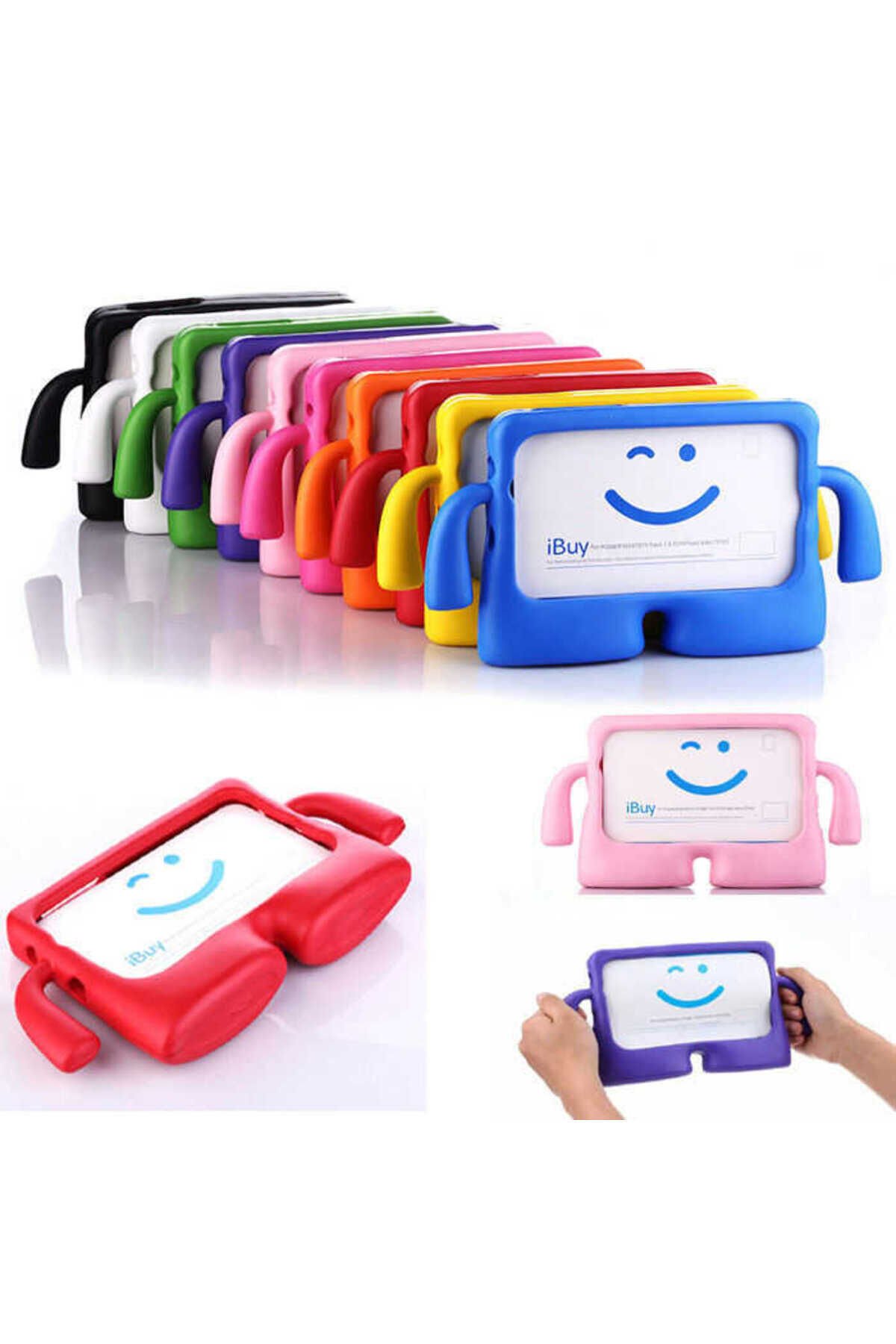 MatePad T3 7 Uyumlu BSAY iBuy Standlı Tablet Kılıf-Pembe Mavi