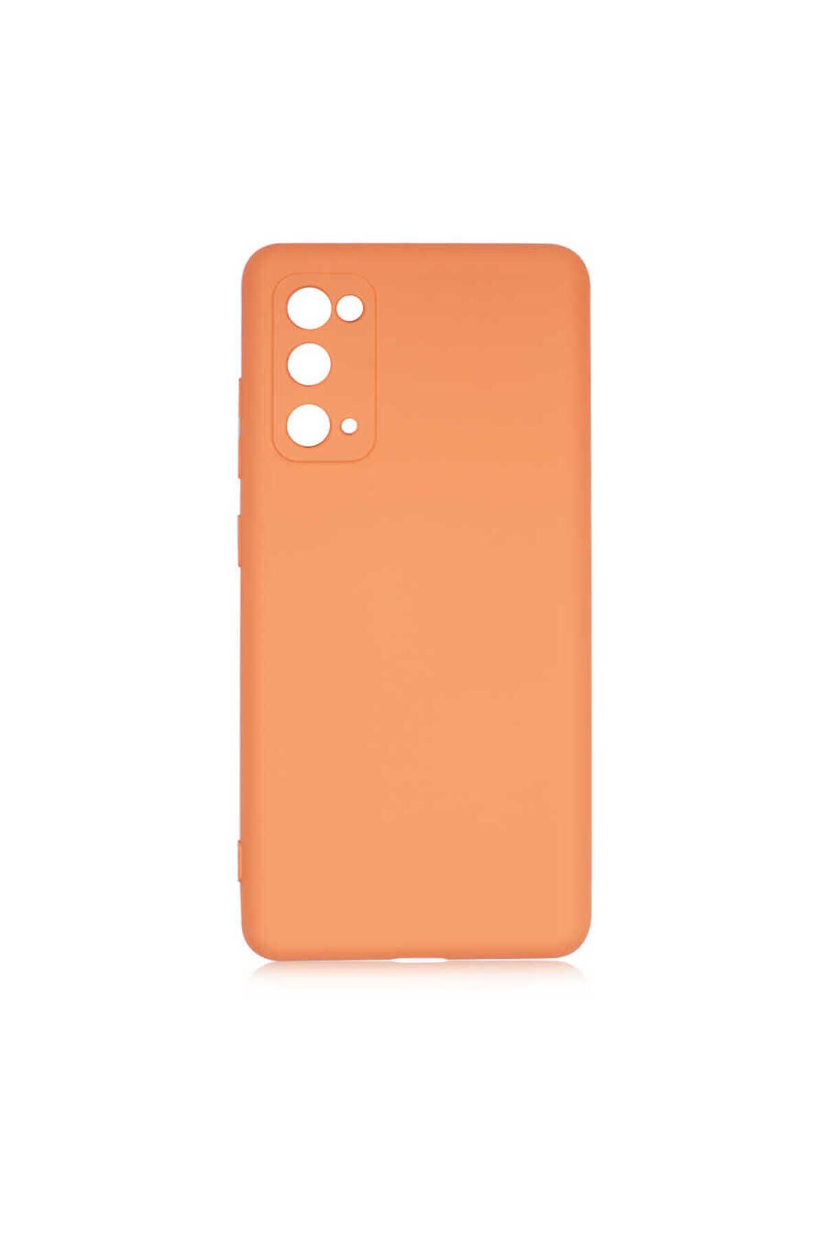 Galaxy S20 FE Kılıf EFR Mara Lansman Kapak - Pembe Açık Turuncu