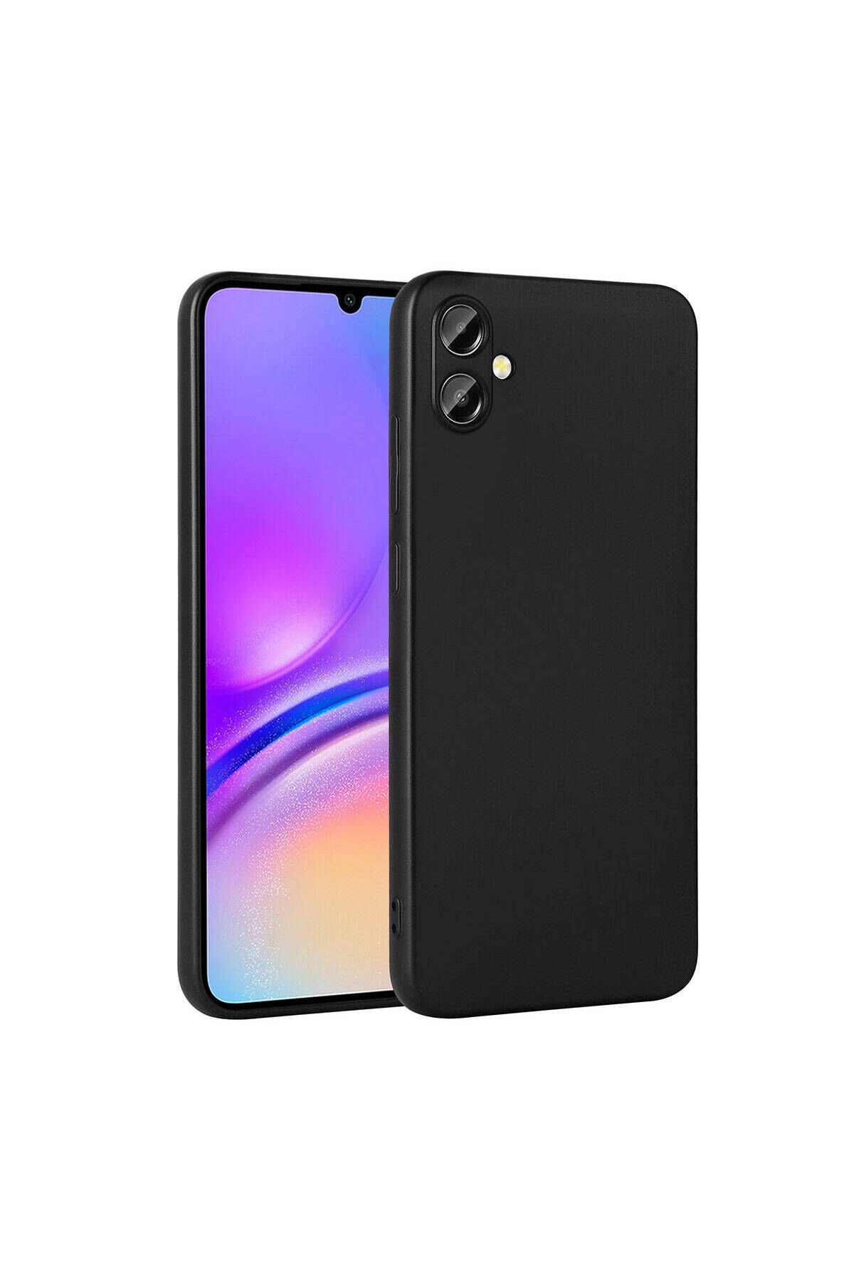 Galaxy A05 Kılıf BSAY Premier Silikon Kapak - Kırmızı Siyah