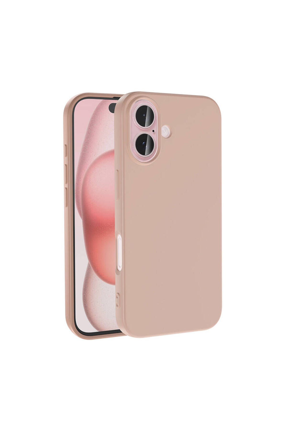 iPhone 16 Kılıf BSAY LSR Lansman Kapak-Gold Gold