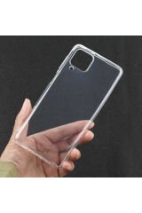 Galaxy A22 4G Kılıf BSAY Süper Silikon Kapak - Renksiz Renksiz