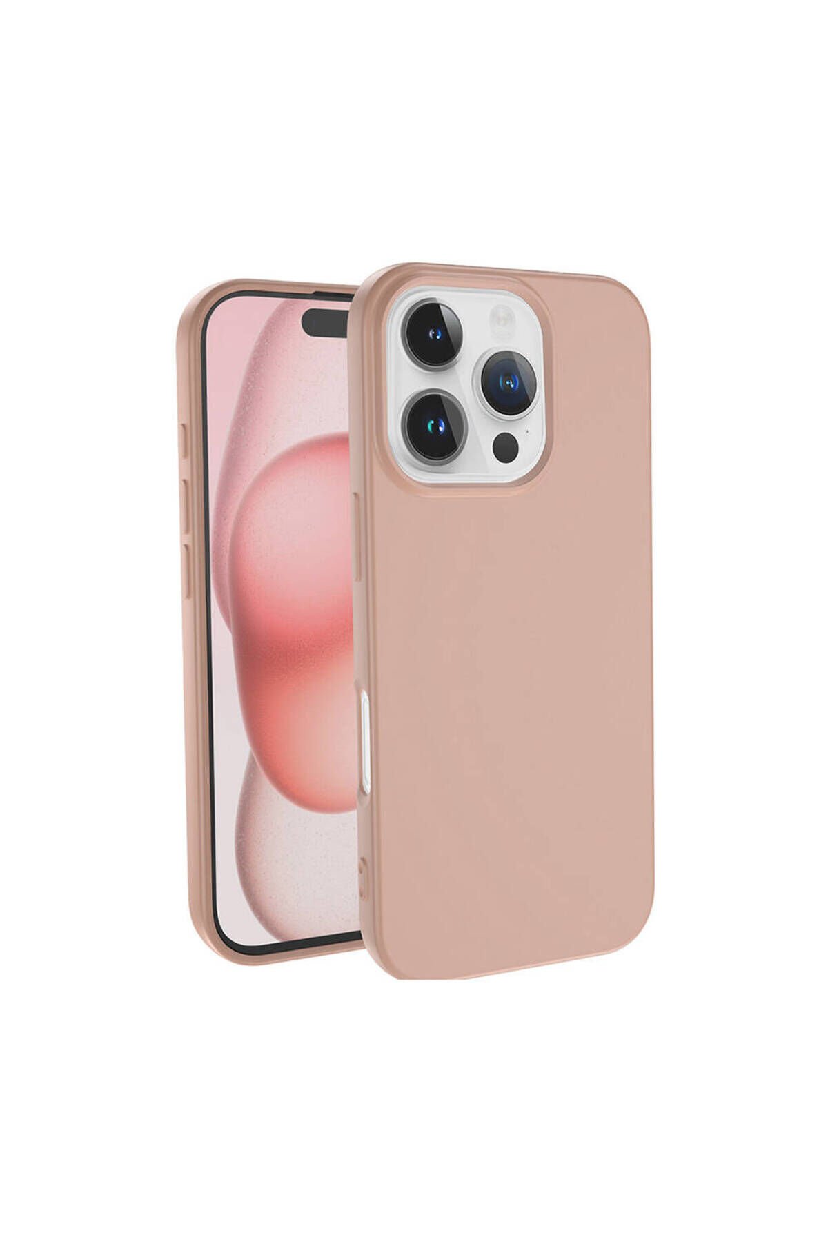 iPhone 16 Pro Kılıf BSAY LSR Lansman Kapak-Gold Gold