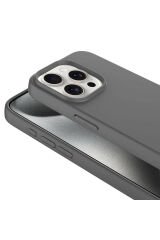 iPhone 15 Pro Uyumlu BSAY LSR Lansman Kılıf-Pembe Açık Pembe Açık