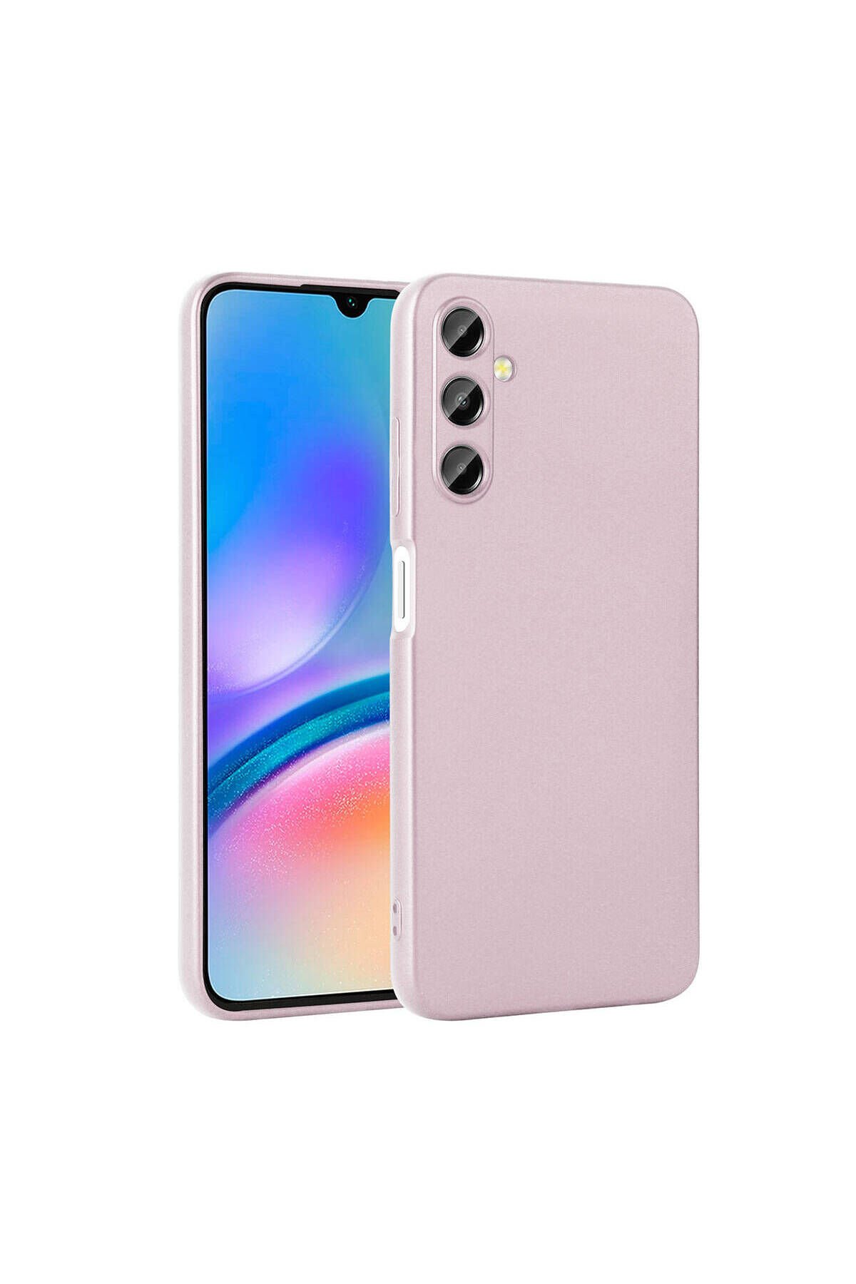 Galaxy A05S Kılıf BSAY Premier Silikon Kapak - Gold Rose Gold