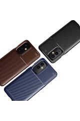 One Plus 9 Kılıf BSAY Negro Silikon Kapak - Lacivert Lacivert