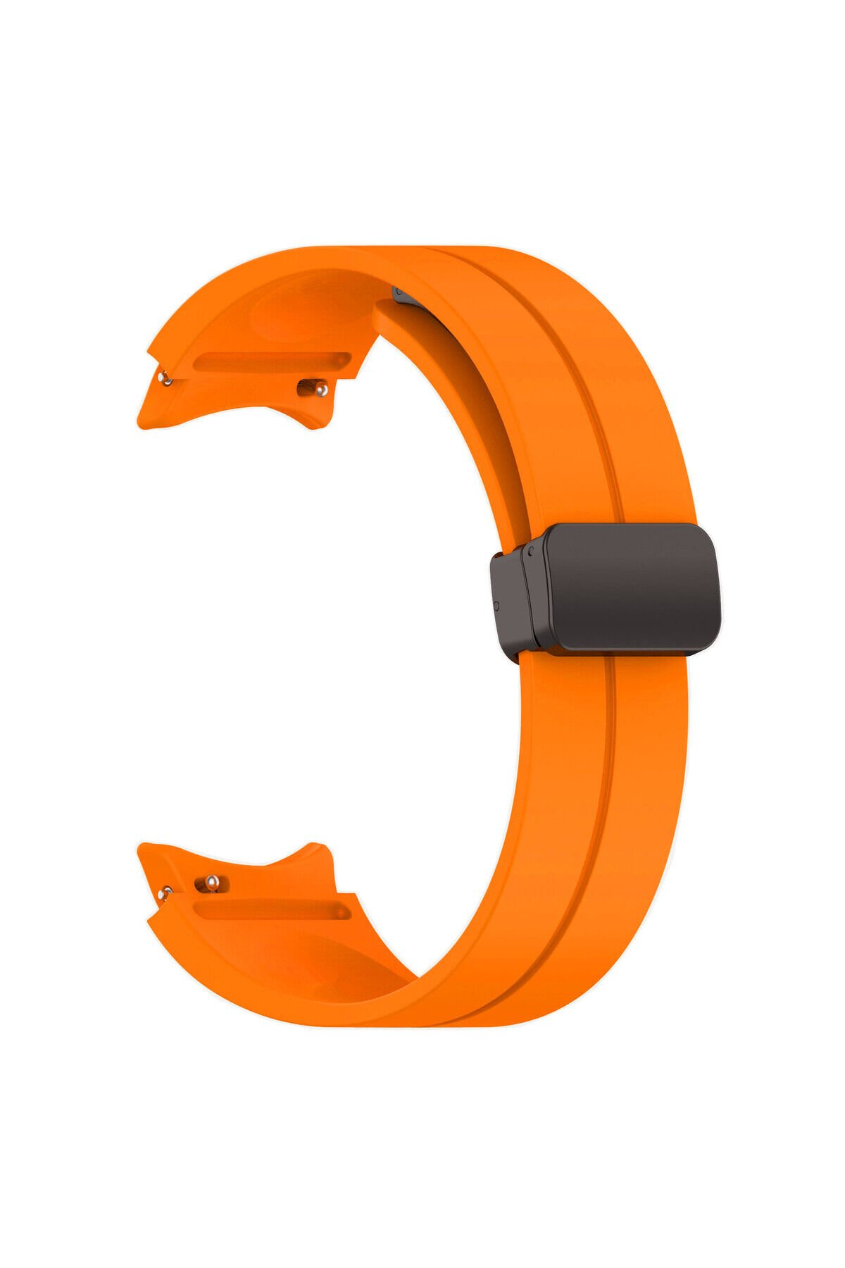 Galaxy Watch 4 44mm Uyumlu KRD-84 Uyumlu NXAR Kordon-Kırmızı Kırmızı