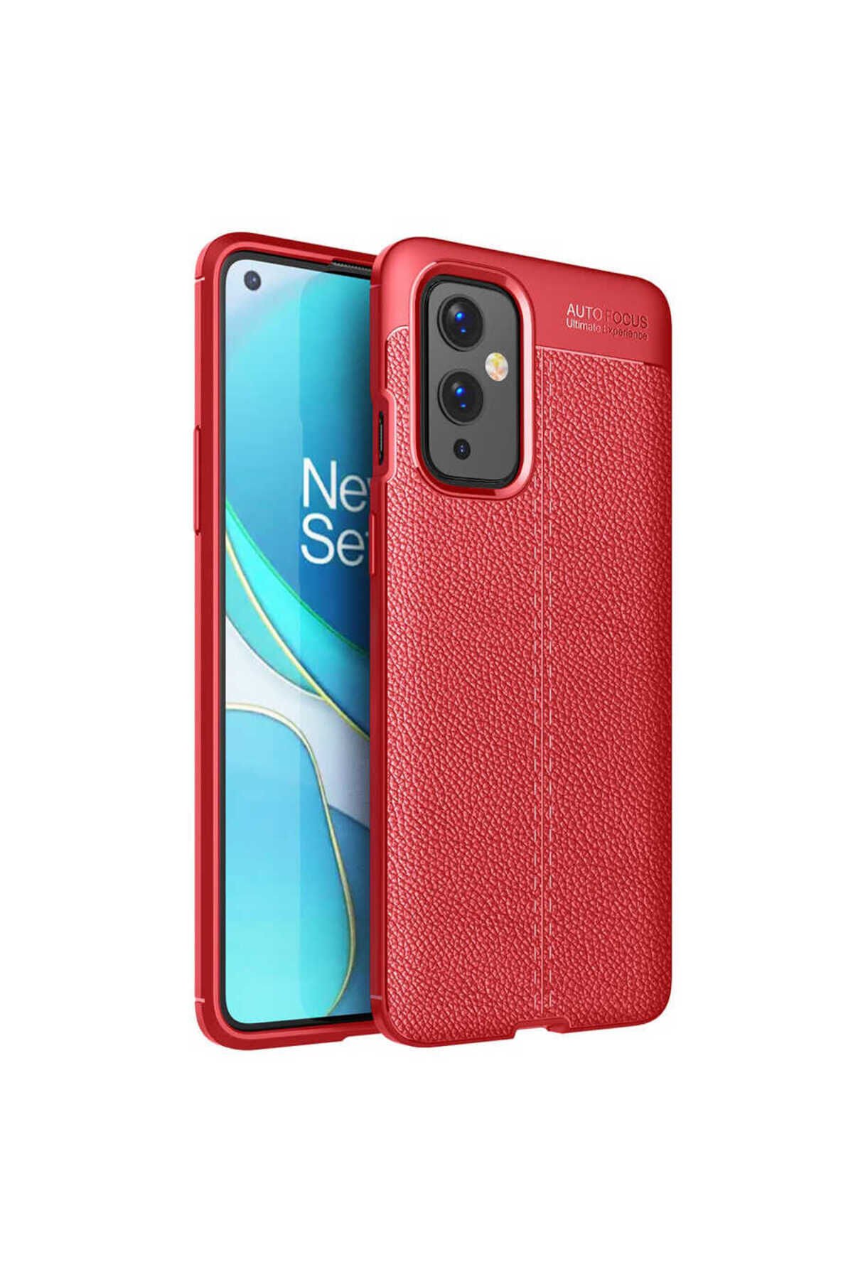 One Plus 9 Kılıf BSAY Niss Silikon Kapak - Lacivert Siyah