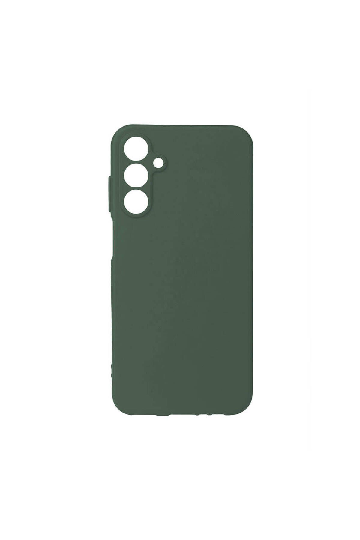 Galaxy A35 Kılıf BSAY Biye Silikon - Haki Haki