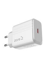 BSAY Play Serisi PL2 20W PD Seyahat Şarj Aleti - Beyaz Beyaz