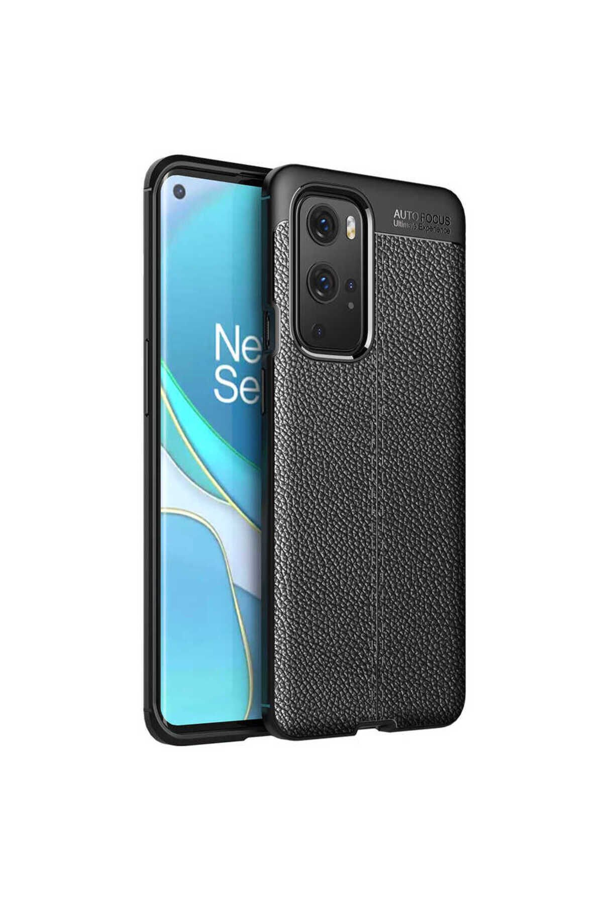 One Plus 9 Pro Kılıf BSAY Niss Silikon Kapak - Lacivert Siyah