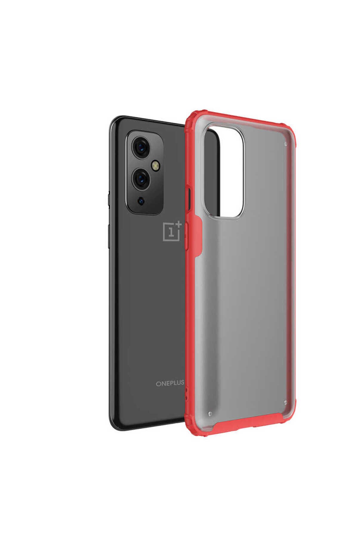 One Plus 9 Kılıf BSAY Volks Kapak - Siyah Siyah