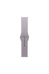 Huawei GT2 46mm Band Serisi 22mm Klasik Kordon Silikon Strap Kayış-BSAYud Gray