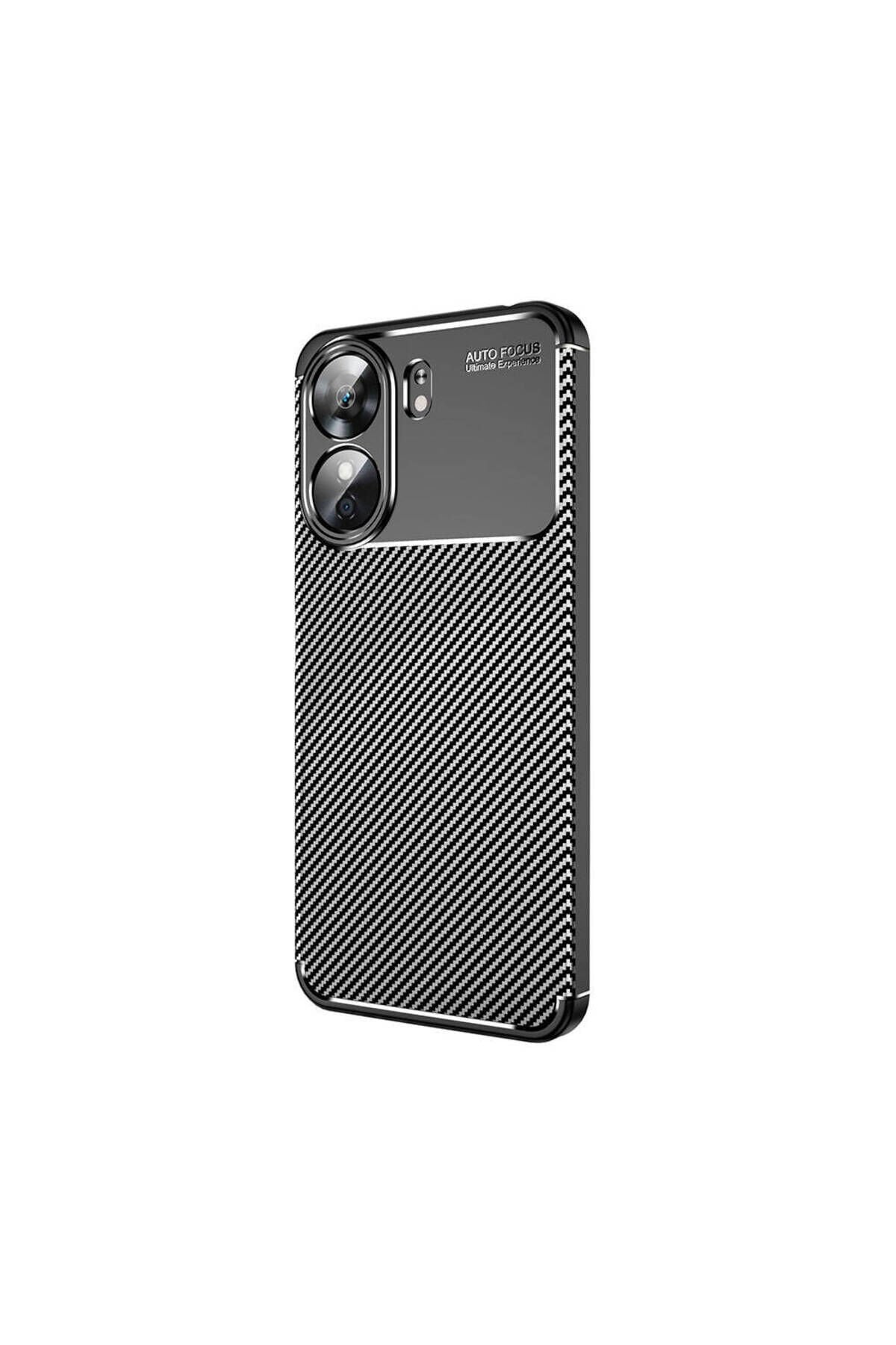 Poco C65 Kılıf ASMA Negro Silikon Kapak-Siyah Siyah