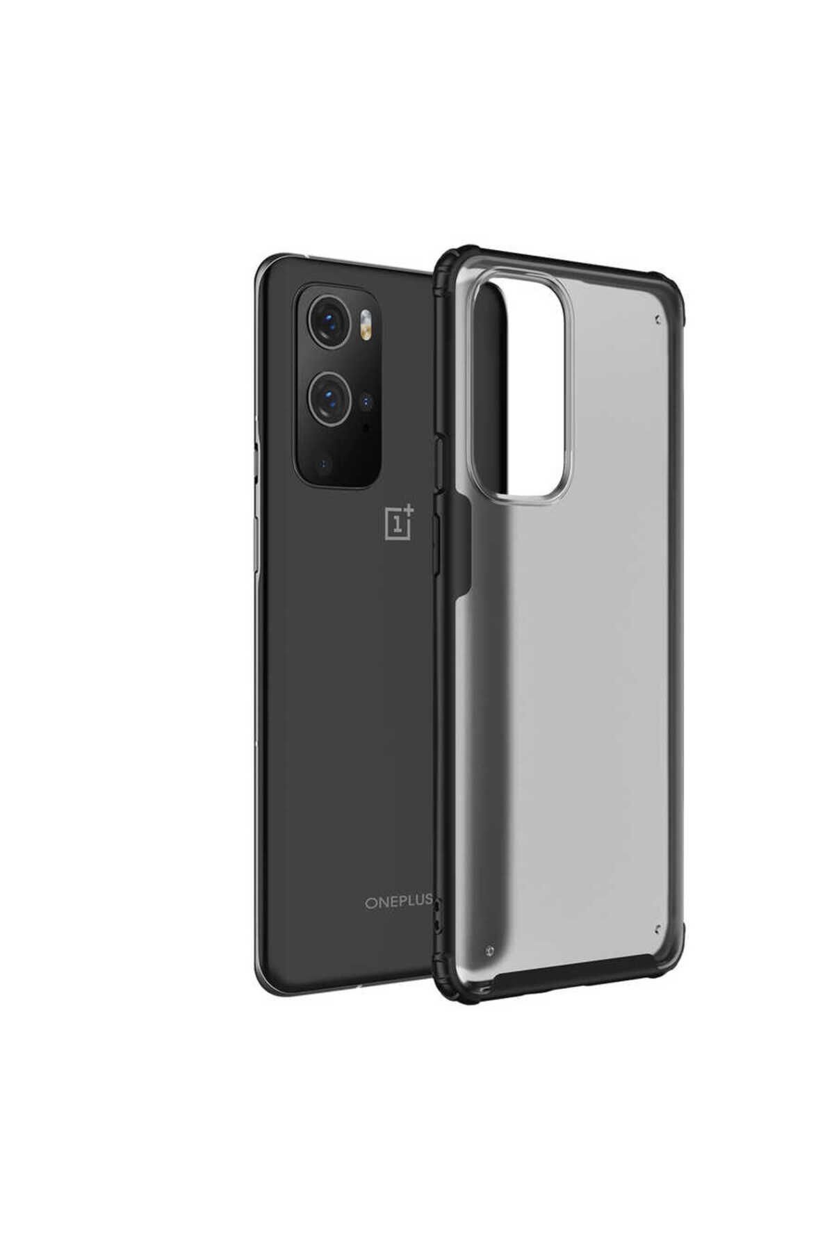 One Plus 9 Pro Kılıf BSAY Volks Kapak - Siyah Siyah