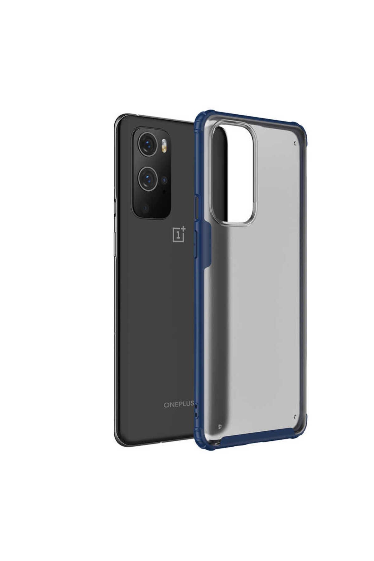 One Plus 9 Pro Kılıf BSAY Volks Kapak - Siyah Lacivert