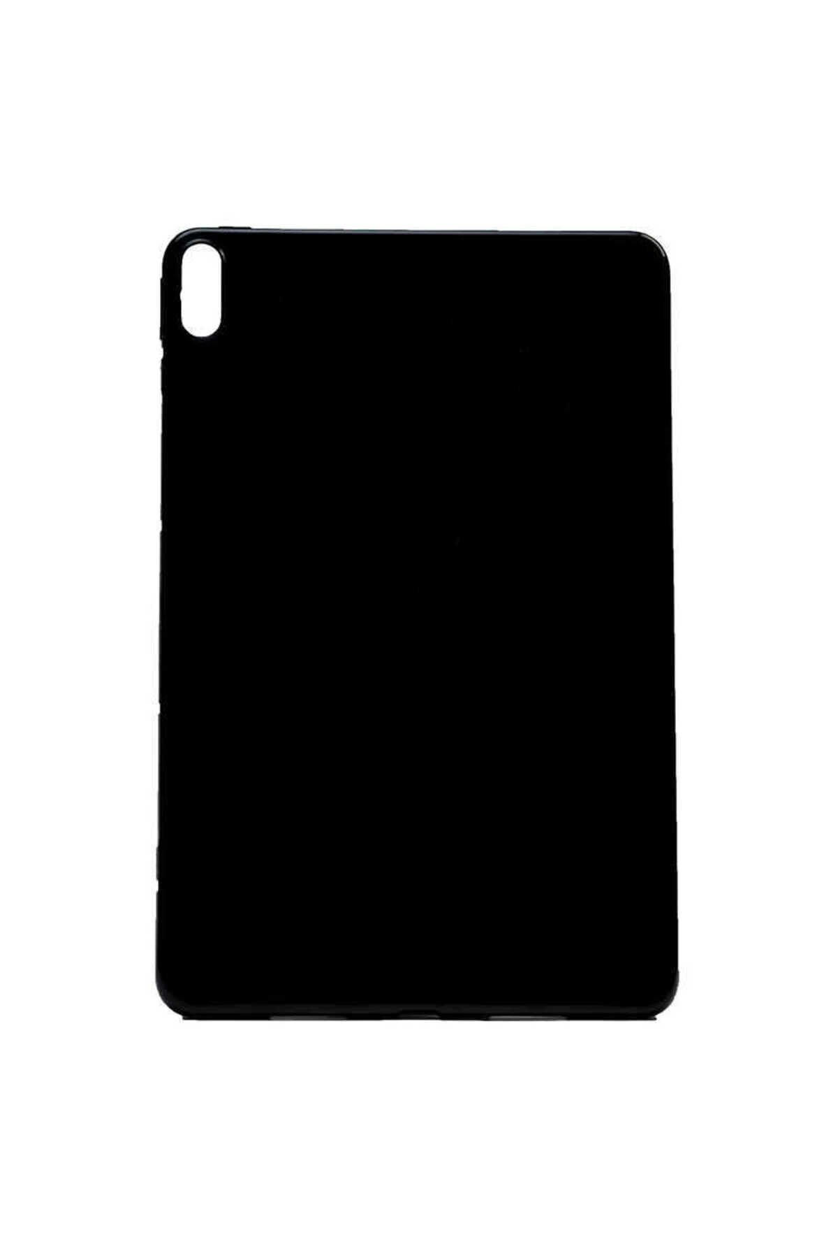 MatePad Pro 10.8 Uyumlu BSAY Tablet Süper Silikon Kapak-Siyah Siyah