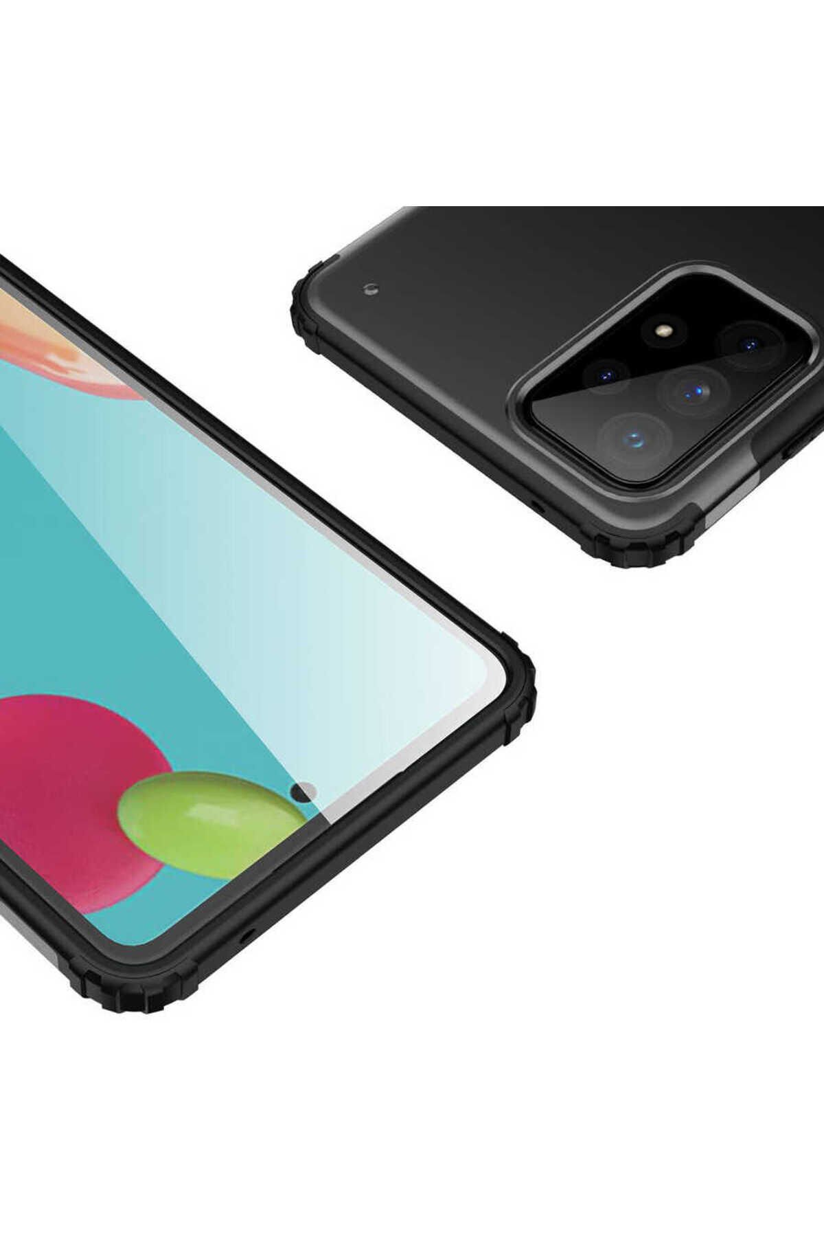 Galaxy A52 Kılıf BSAY Volks Kapak - Koyu Yeşil Siyah