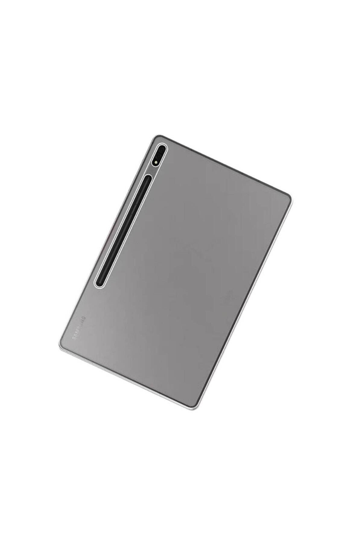 Galaxy Tab S9 Ultra SM-X910 Kılıf GZST Tablet Süper Silikon Kapak - Renksiz Renksiz