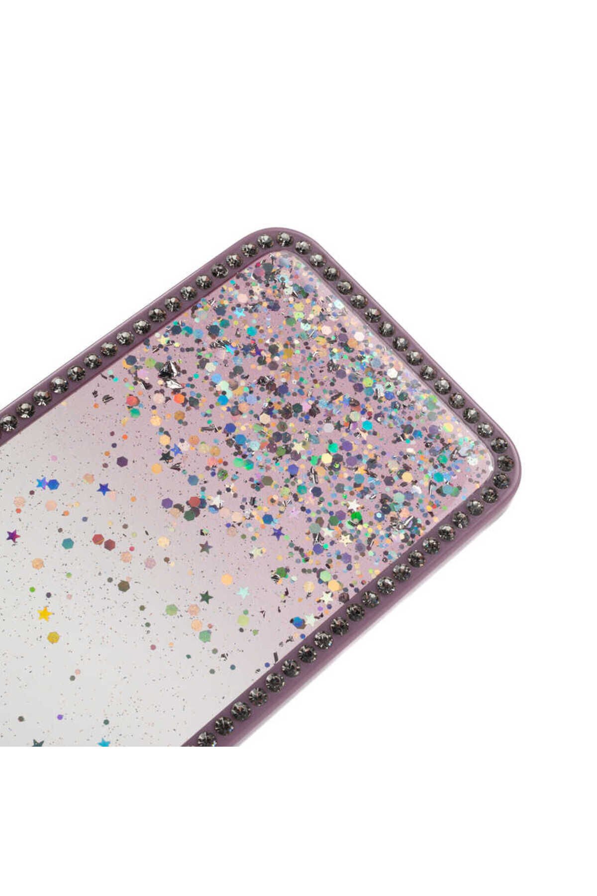 iPhone 13 Pro Max Uyumlu ATA FNSM-i Kılıf-Lila Lila