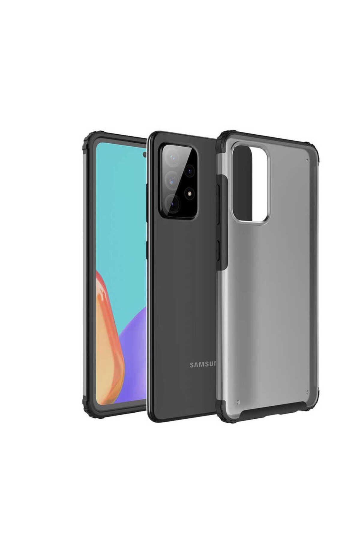 Galaxy A72 Kılıf ANKY Volks Kapak - Siyah Siyah
