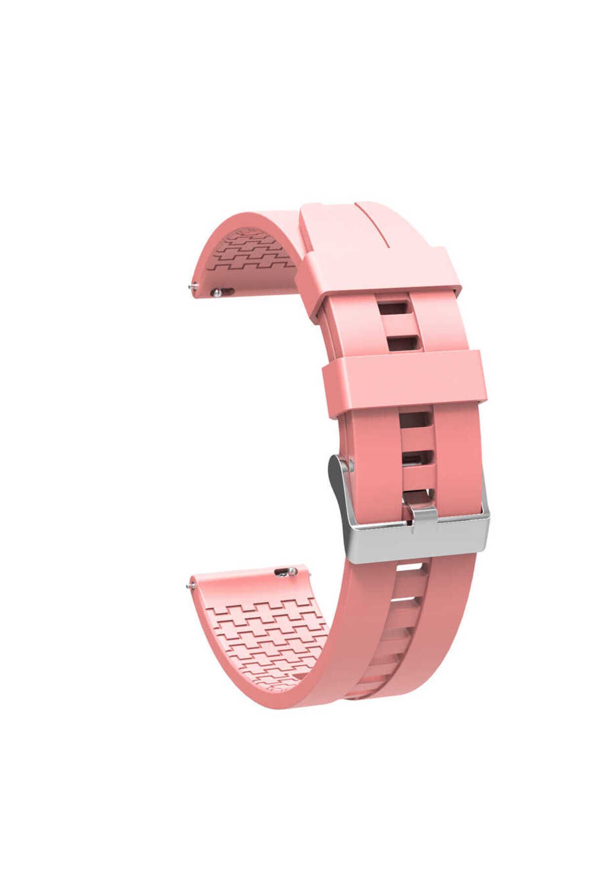 Galaxy Watch 42mm KRD-23 20mm Uyumlu PRL Kordon Beyaz Beyaz