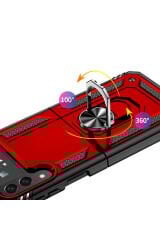 Galaxy Z Flip 4 Uyumlu ATA Vega Kılıf-Mavi Mavi