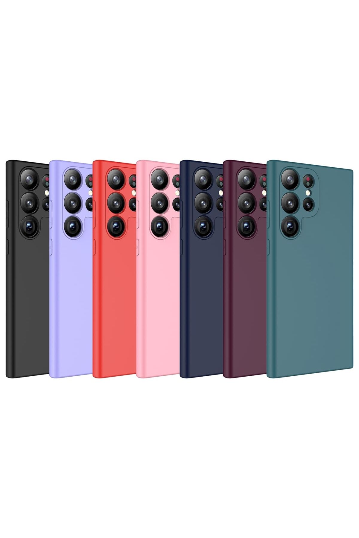 Galaxy S23 Ultra Uyumlu ATA Mara Lansman Kılıf-Koyu Yeşil Koyu Yeşil