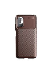 Redmi Note 10 5G Kılıf BSAY Negro Silikon Kapak - Kahverengi Kahverengi