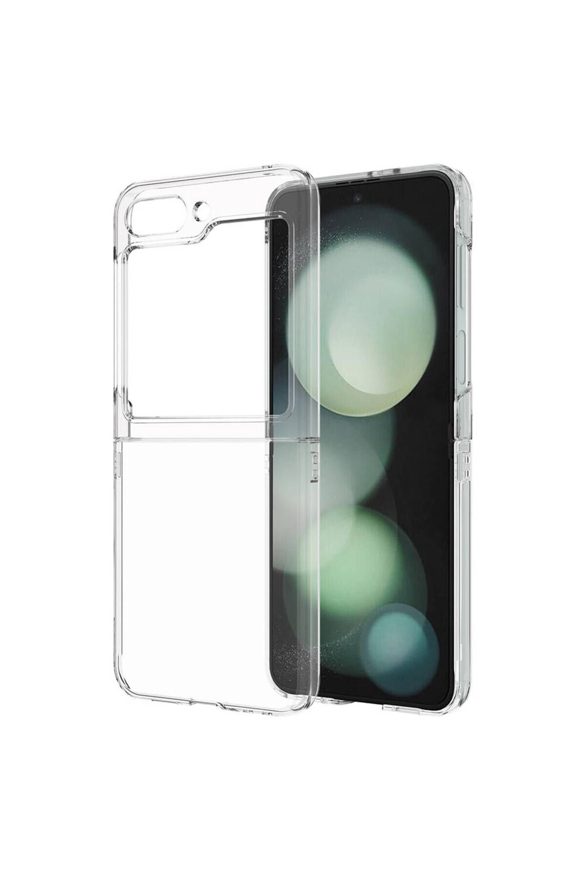 Galaxy Z Flip 5 Uyumlu ATA Droga Kılıf-Renksiz Renksiz