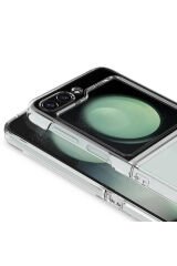 Galaxy Z Flip 5 Uyumlu ATA Droga Kılıf-Renksiz Renksiz