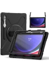 Galaxy Tab S9 Ultra BSAY Defender Tablet Silikon - Siyah Siyah