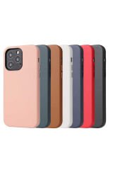 iPhone 13 Pro Uyumlu BSAY Eyzi Kılıf-Kahverengi Siyah