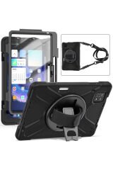 Pad 6 BSAY Defender Tablet Silikon - Siyah Siyah