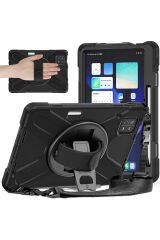 Pad 6 BSAY Defender Tablet Silikon - Siyah Siyah