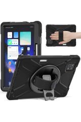 Pad 6 BSAY Defender Tablet Silikon - Siyah Siyah