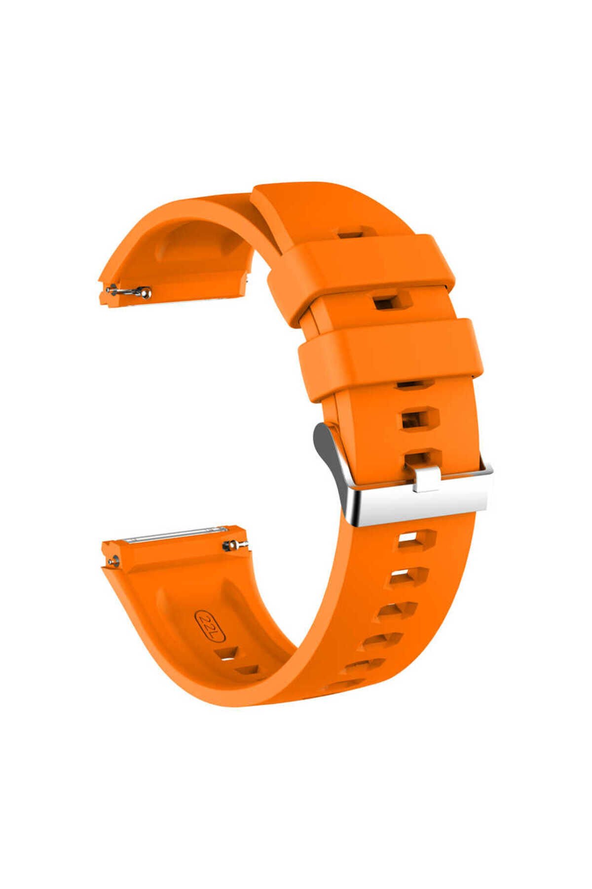 Huawei GT 2E KRD-26 Uyumlu SBT Kordon-Turuncu Turuncu