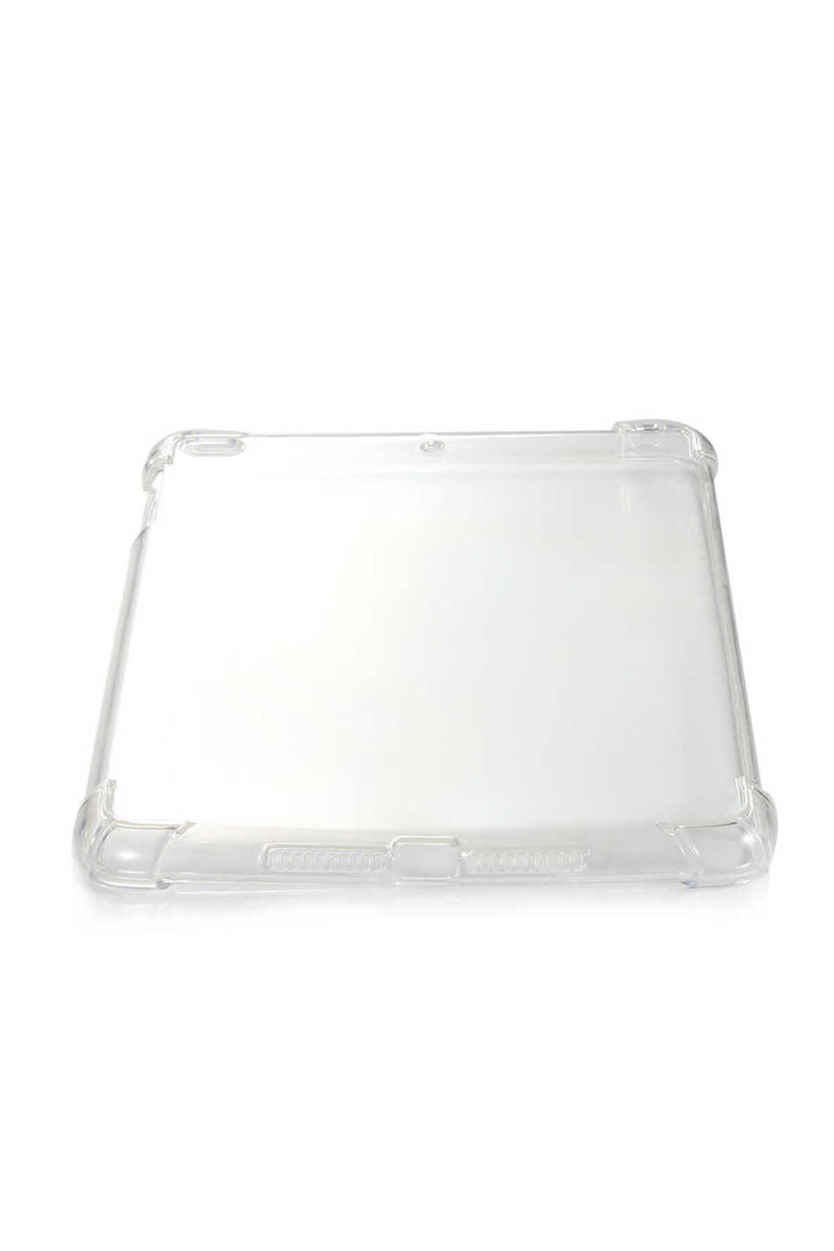 iPad Mini 1. Nesil - Uyumlu Uyumlu BSAY Tablet Nitro Anti Shock Silikon Kapak-Renksiz Renksiz