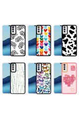 Vivo Y20S Kılıf BSAY M-Fit Desenli Kapak - Heart No6 Hat No5
