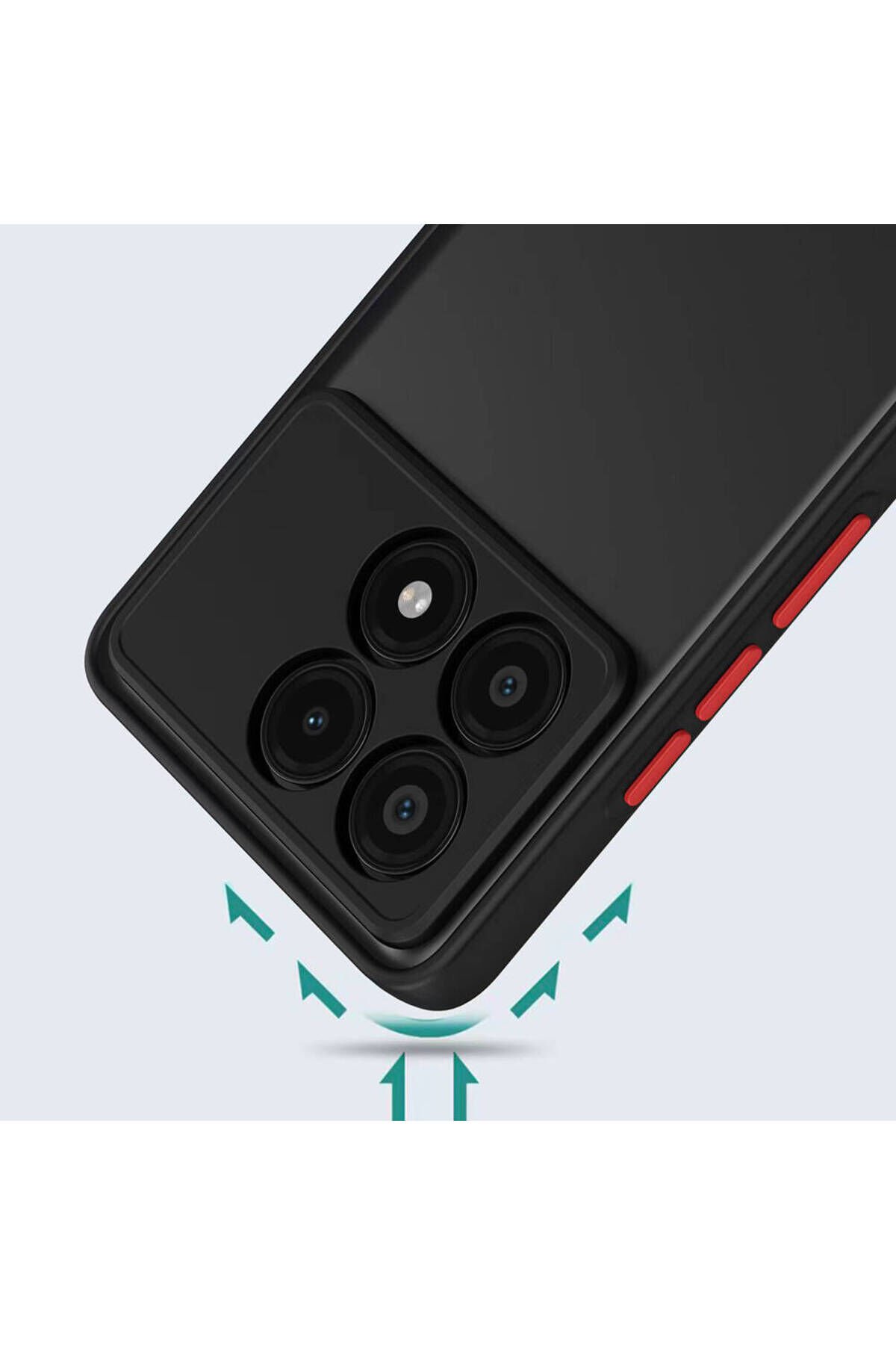 Poco X6 Pro Kılıf BSAY Hux Kapak-Lacivert Lacivert