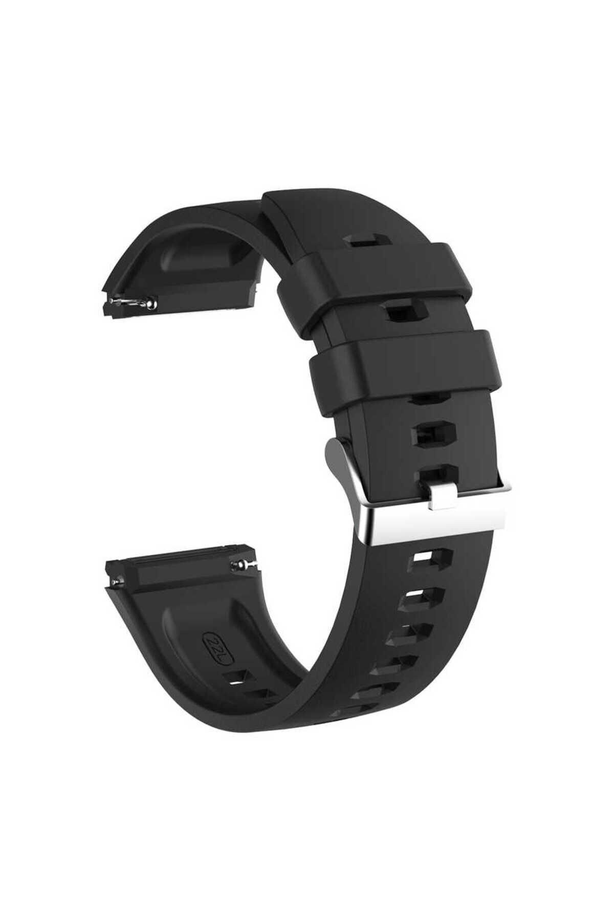 Huawei GT 2E KRD-26 Uyumlu BSAY Kordon-Açık Yeşil Siyah