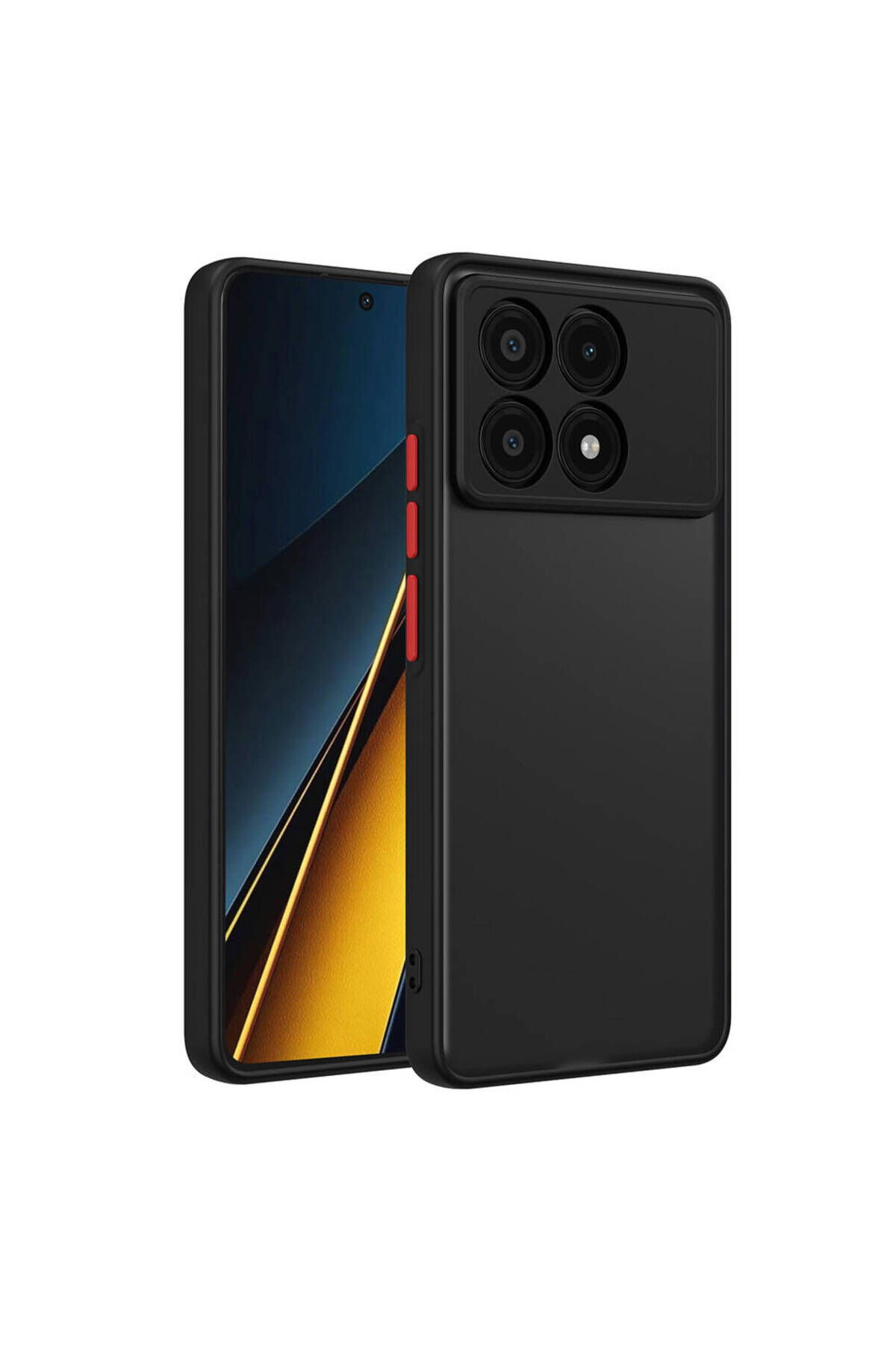 Poco X6 Pro Kılıf BSAY Hux Kapak-Lacivert Siyah