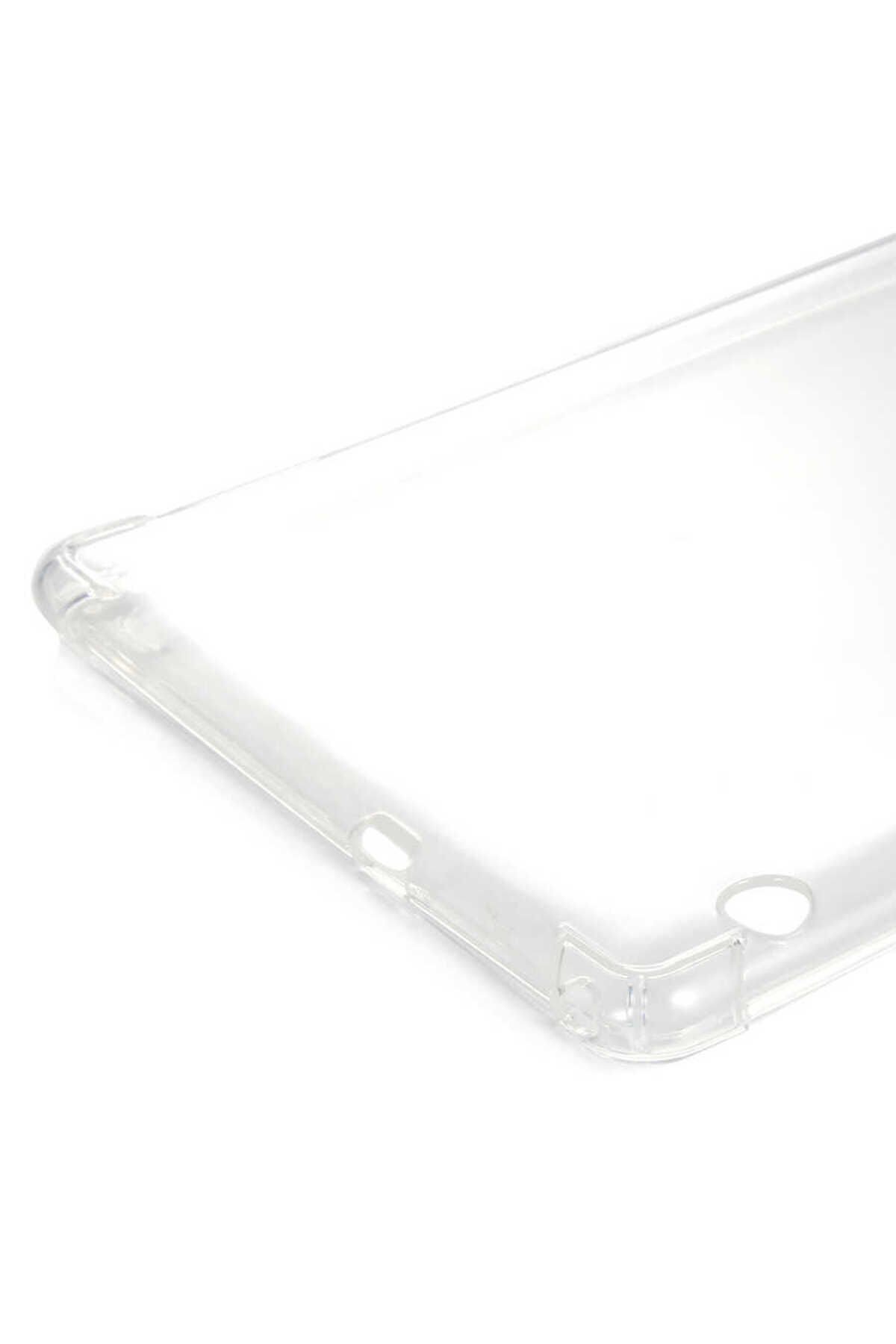 MatePad T3 10 Uyumlu BSAY Tablet Nitro Anti Shock Silikon Kapak-Renksiz Renksiz