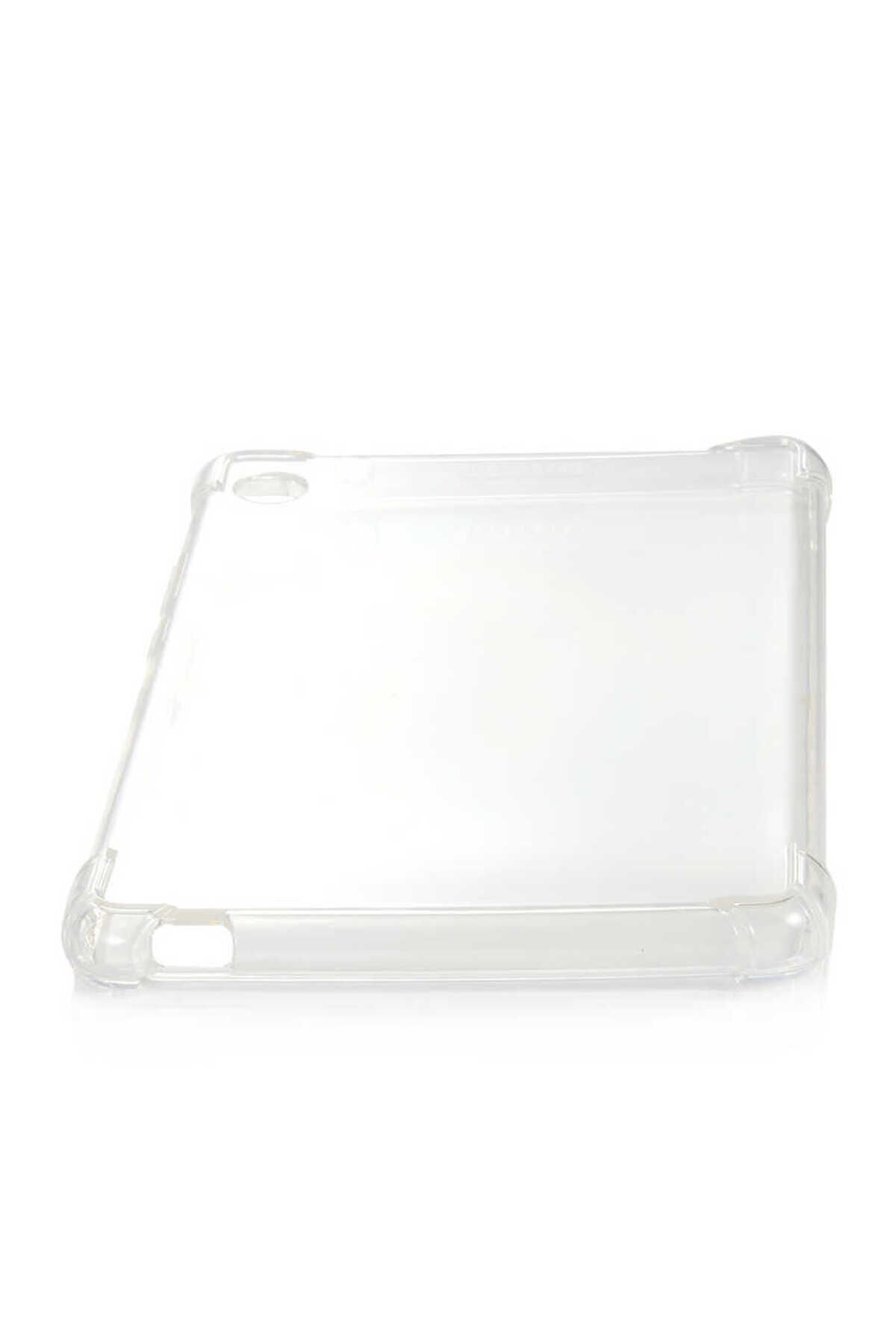 MatePad T8 Uyumlu BSAY Tablet Nitro Anti Shock Silikon Kapak-Renksiz Renksiz