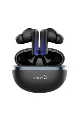 Zore BTK-ZR101 Kulak İçi Bluetooth Kulaklık Aktif Gürültü Önleyici Özellikli ANC ve ENC Teknolojili Siyah