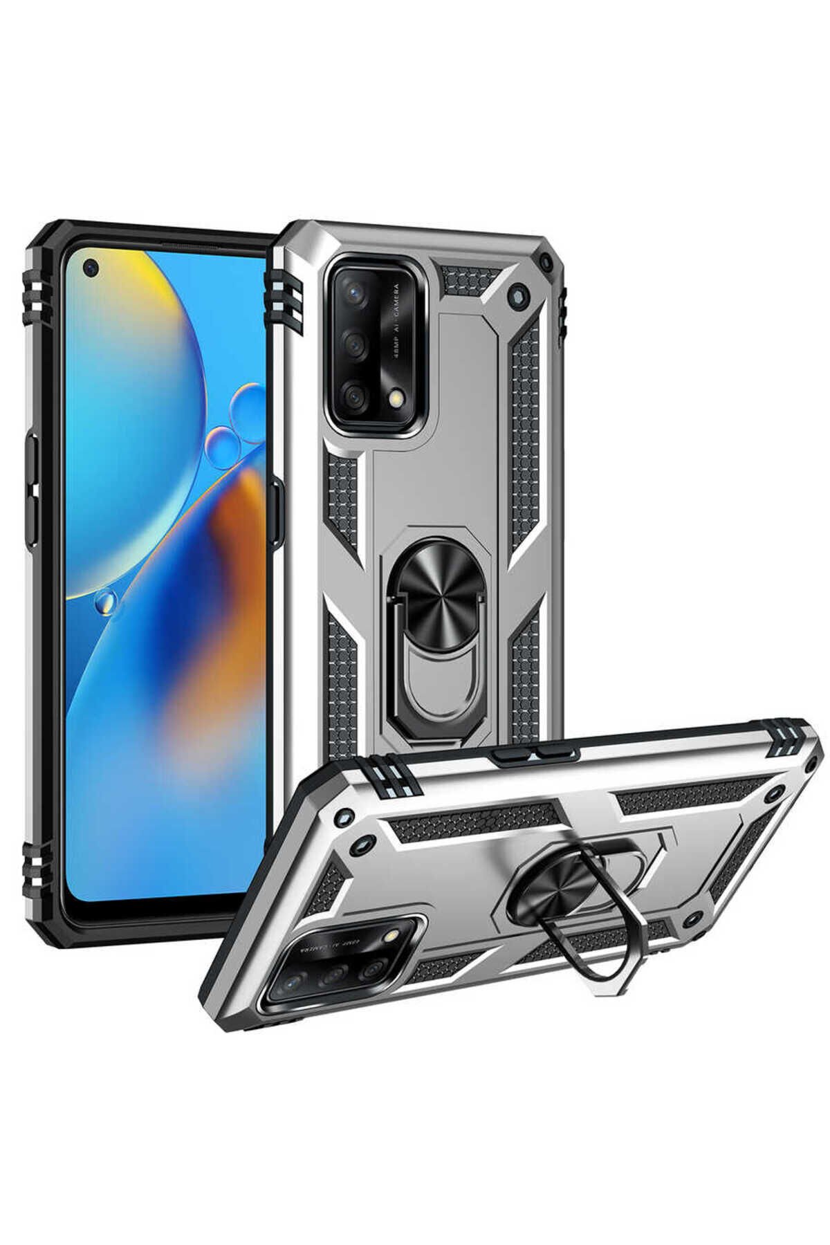 A74 4G Kılıf ASMA Vega Kapak - Gold Gold