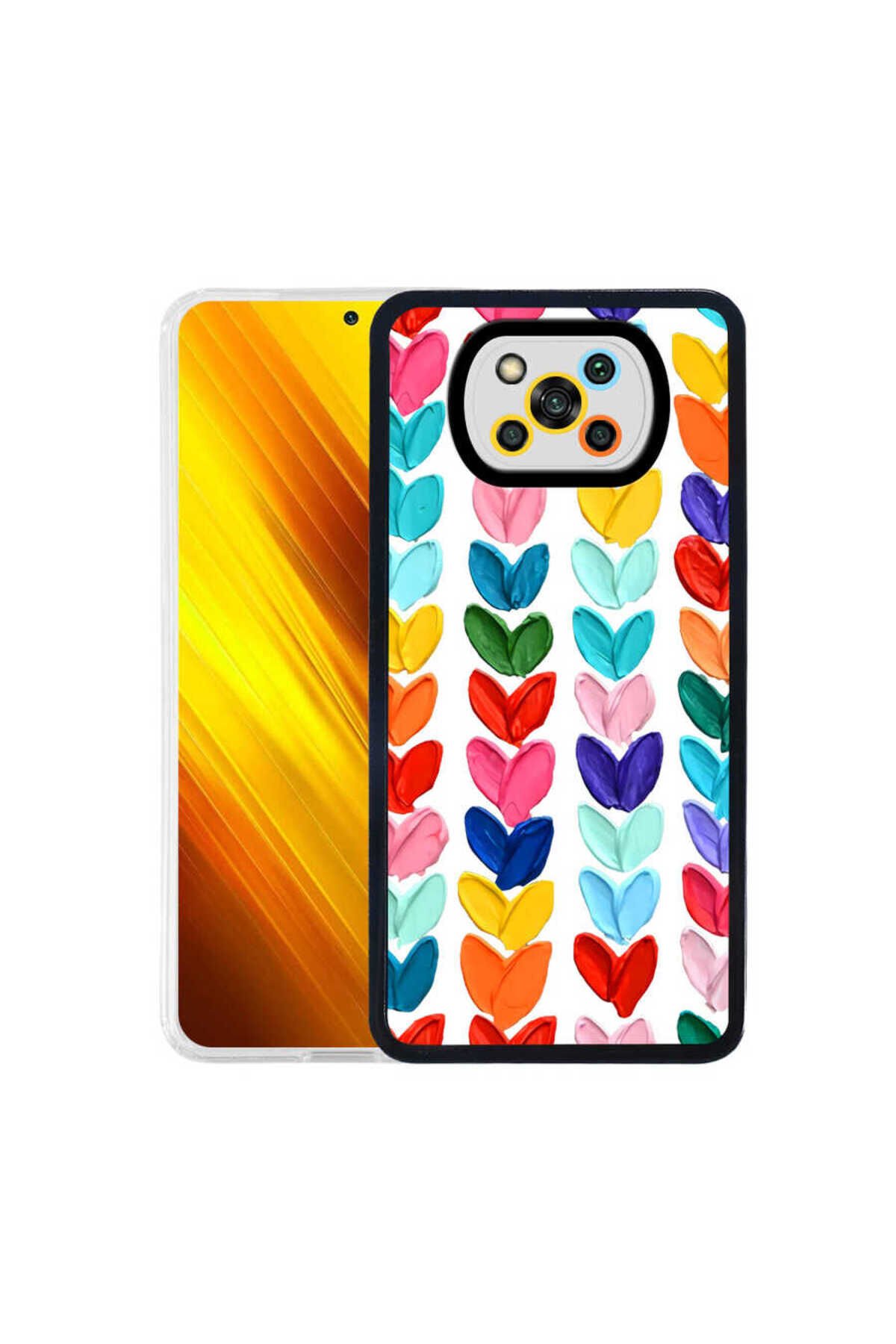 Poco X3 Kılıf SBT M-Fit Desenli Kapak - Heart No6 Heart No6