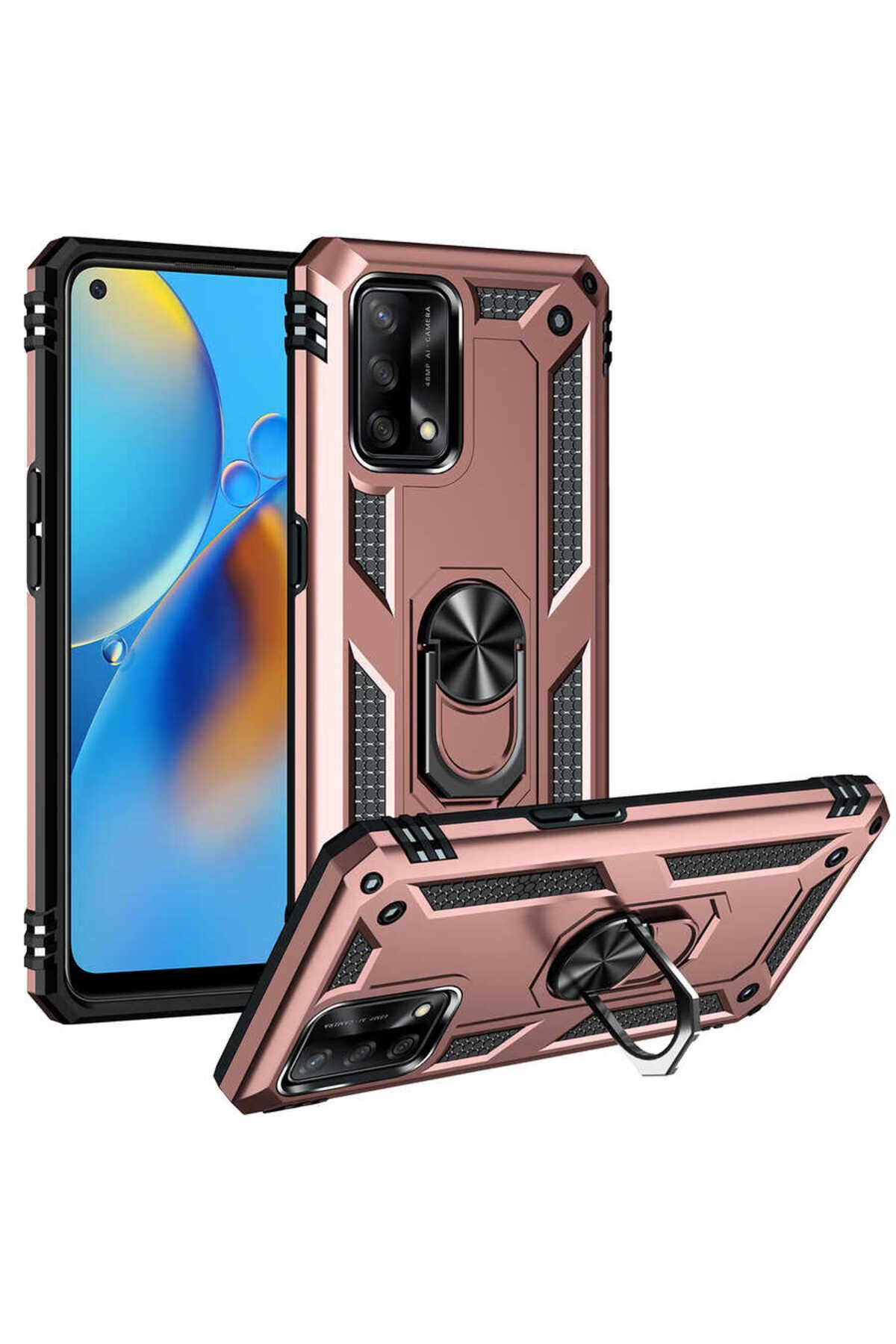 A74 4G Kılıf GZST Vega Kapak - Rose Gold Rose Gold