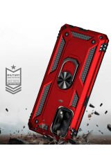 A74 4G Kılıf SBT Vega Kapak - Kırmızı Kırmızı