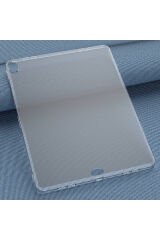iPad Air 13 2024 Kılıf ASMA Tablet Süper Silikon Kapak - Şeffaf Şeffaf